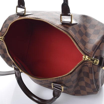 Louis Vuitton Damier Ebene Speedy Bandouliere 30 6 of 9