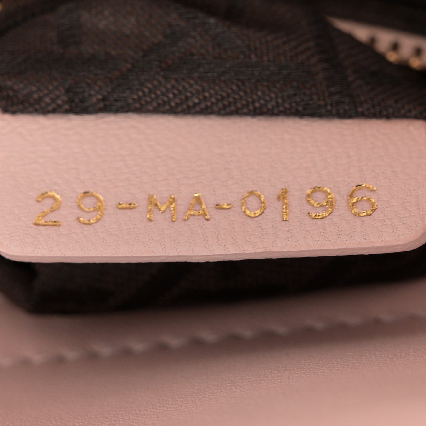 Lambskin Cannage Small Lucky Badges My Lady Dior Pink