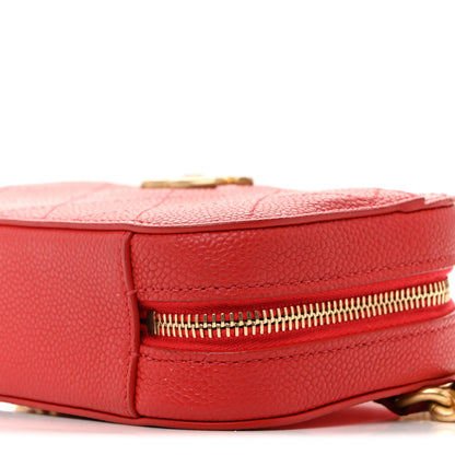 Chanel Caviar Quilted Waist Bag Red 10 of 15