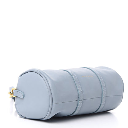 Mansur Gavriel Calfskin Mini Duffel Bag Grey Blue 4 of 8