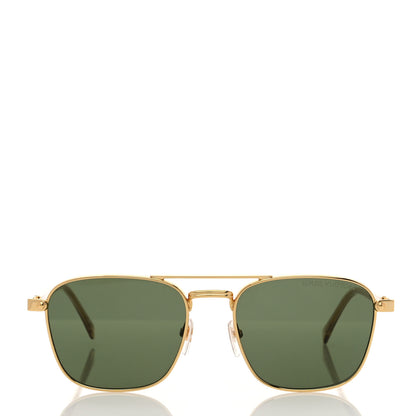 Louis Vuitton Metal LV Signature Square Sunglasses Z2021U Gold 2 of 8