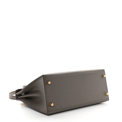 Hermes Epsom Kelly Sellier 28 Etain 4 of 11