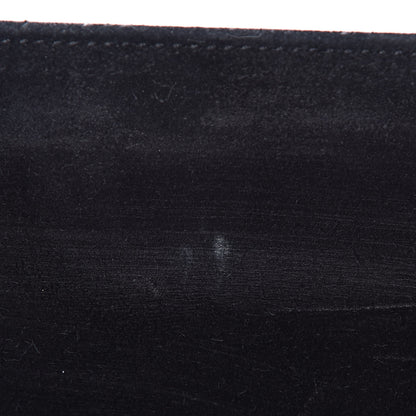 Saint Laurent Calfskin Classic Monogram Tassel Clutch Black 11 of 12