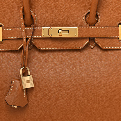Hermes Epsom Birkin 35 Gold 8 of 13