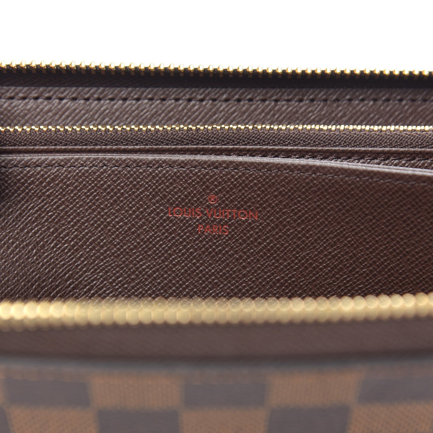 Damier Ebene Zippy Wallet