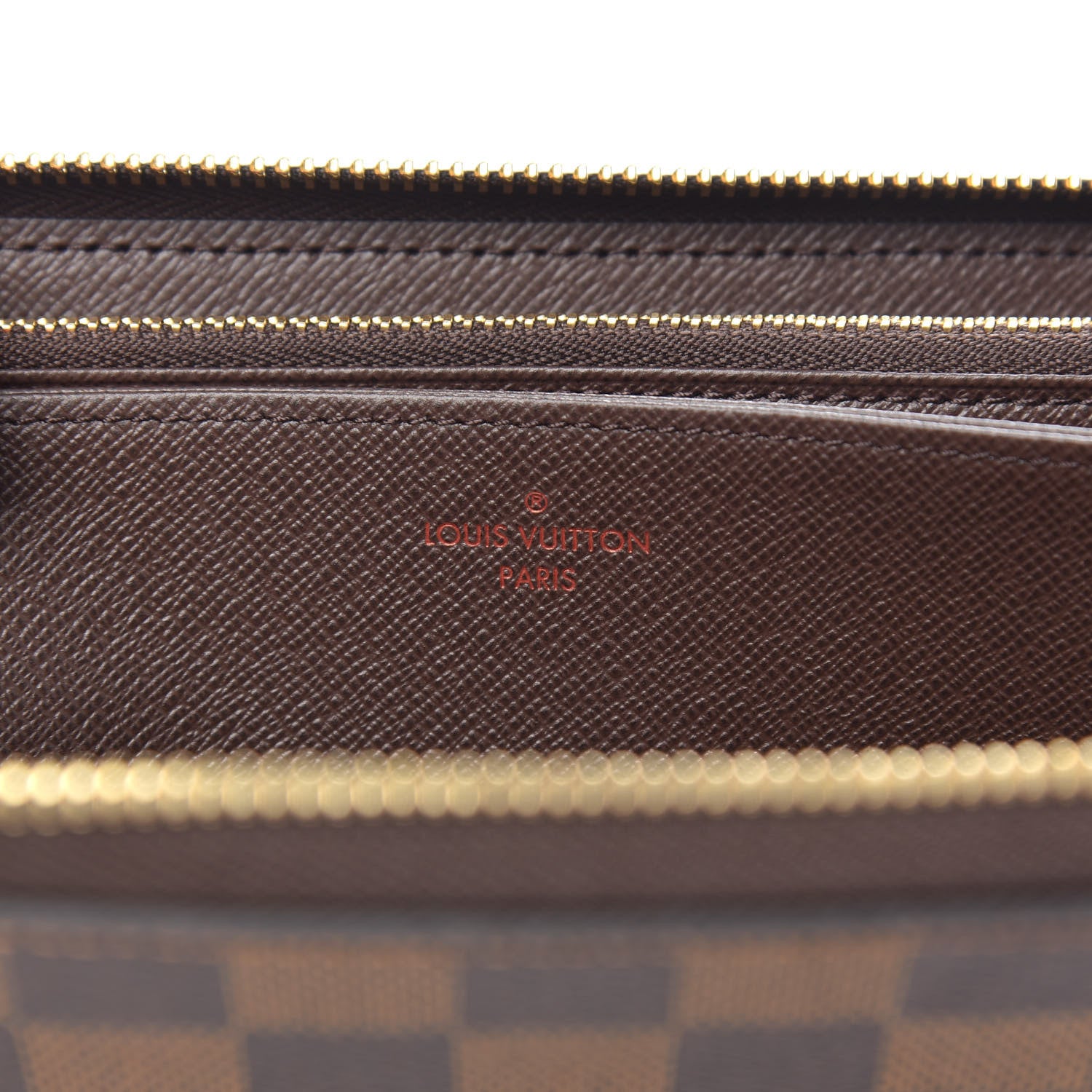 Louis Vuitton Damier Ebene Zippy Wallet 6 of 7