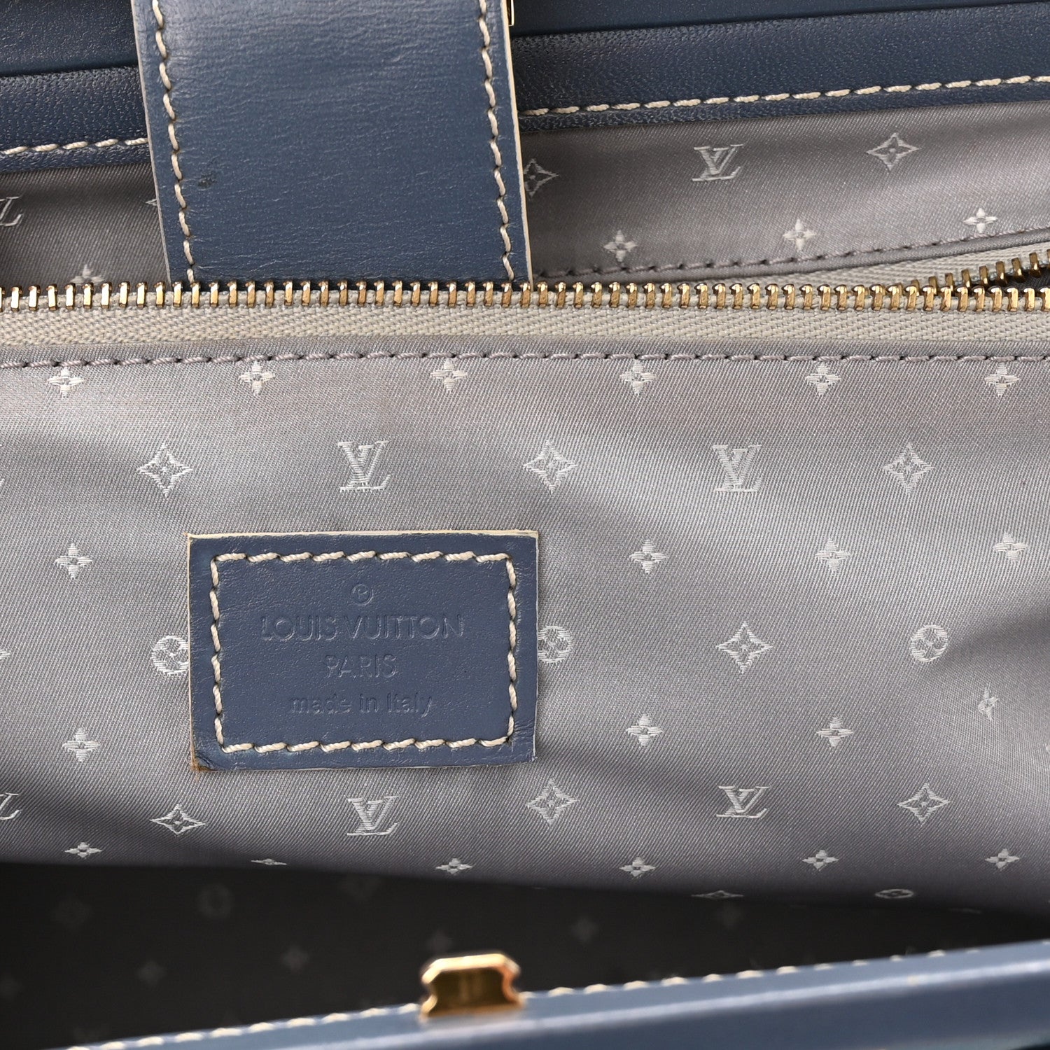 Louis Vuitton Suhali L'Ingenieux PM Blue 5 of 9