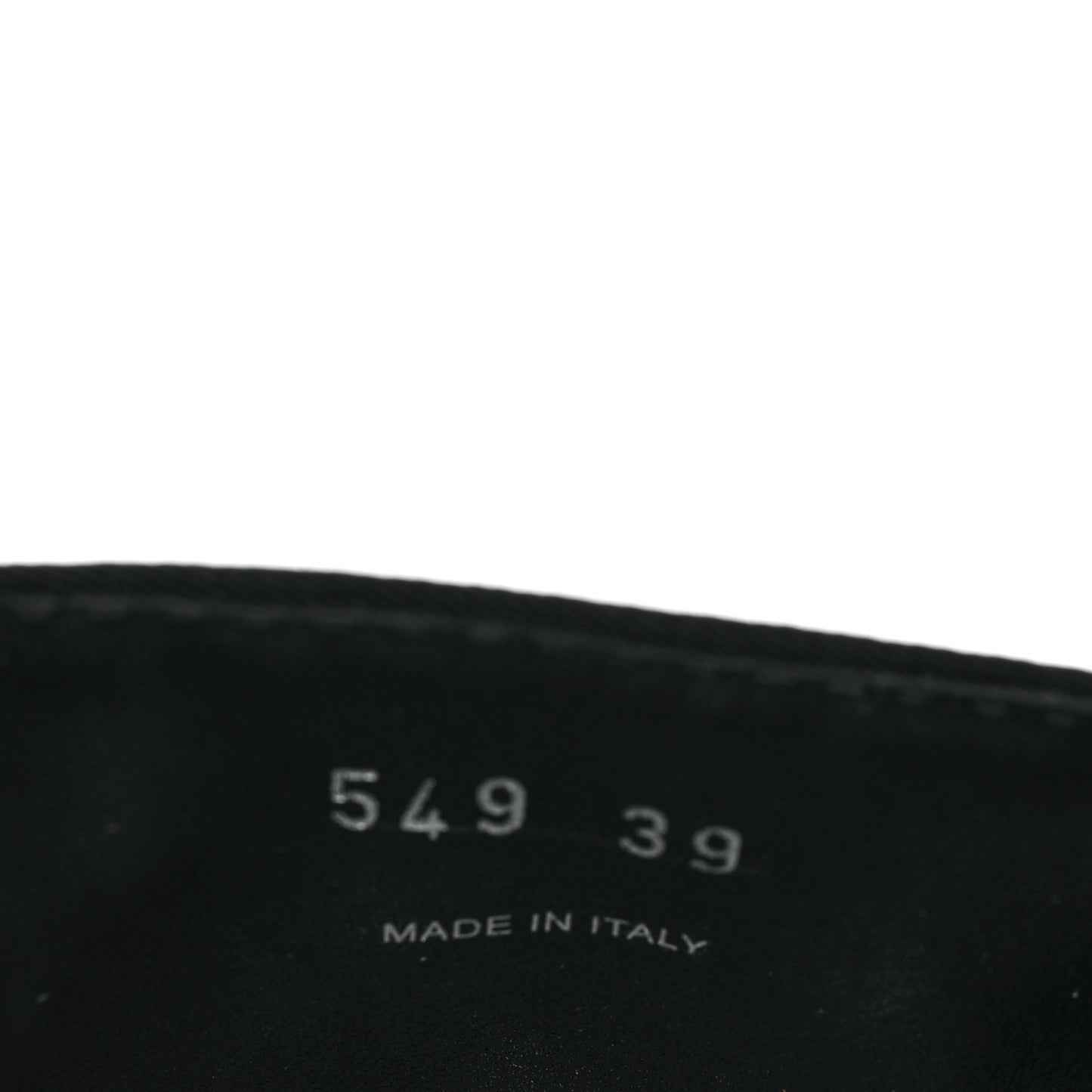 Re-Nylon Gabardine Metal Triangle Logo Monolith Pouch Pocket 55mm Boots 39 Black