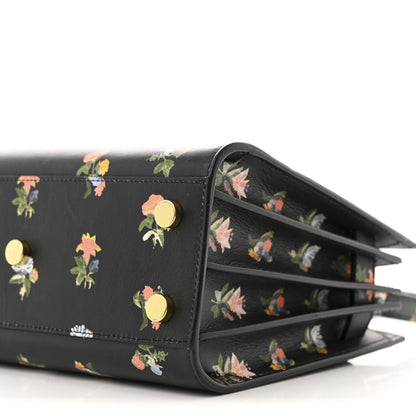 Saint Laurent Calfskin Prairie Printed Nano Sac De Jour Black 10 of 10
