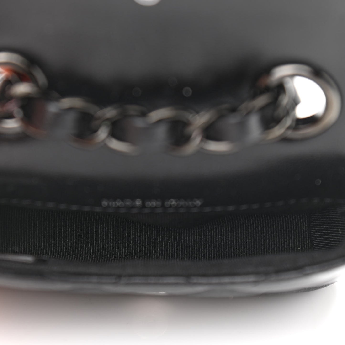 Lambskin Quilted Mini Chain Belt Bag So Black