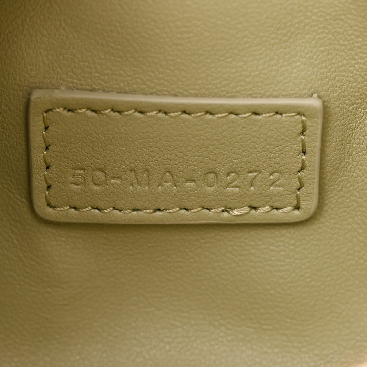 Calfskin Macrocannage Small Diortravel Nomad Pouch Desert Sage