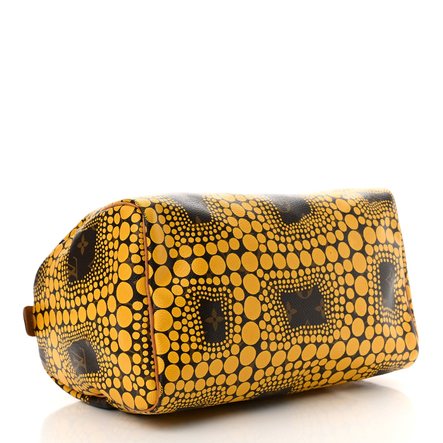 Monogram Kusama Town Speedy 30 Yellow