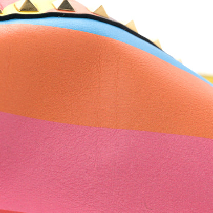 Valentino Garavani Vitello 1973 Medium Rockstud Tote Multicolor 12 of 13