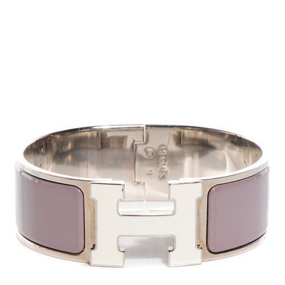 Hermes Enamel Wide Clic Clac H Bracelet 1 of 5
