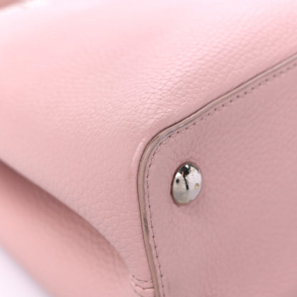 Louis Vuitton Taurillon Flowers Capucines PM Magnolia 8 of 20