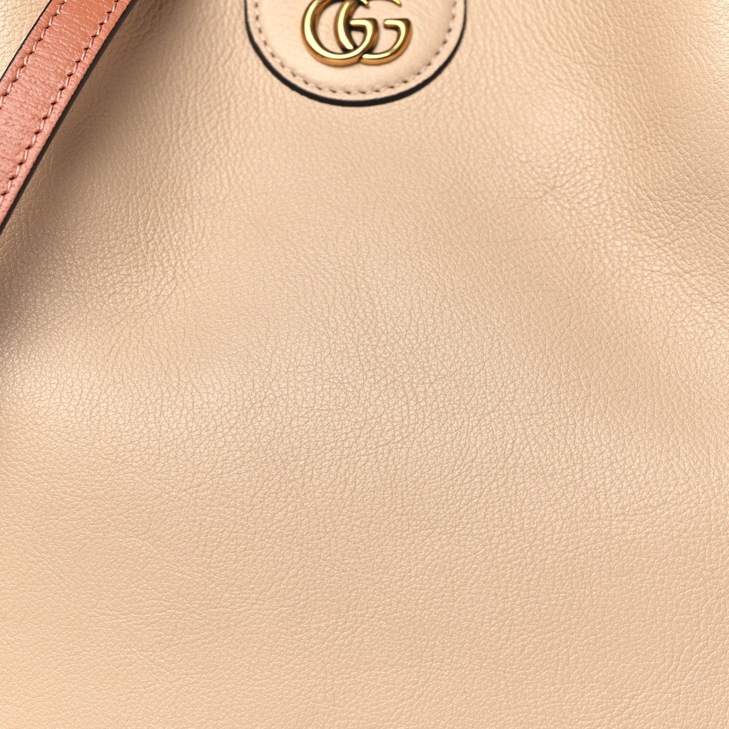 Gucci Softy Wonka Textured Dollar Calfskin Small Diana Shoulder Bag Light Beige 8 of 10