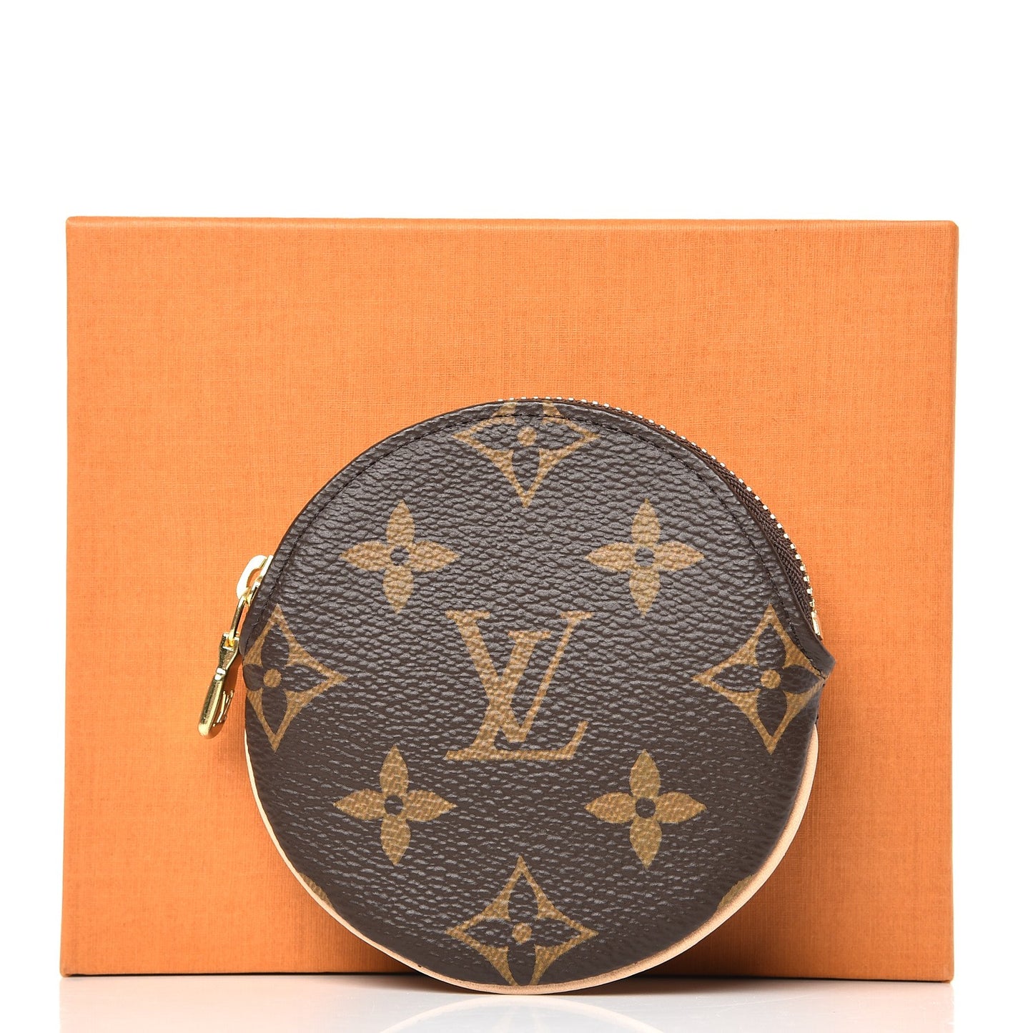 Monogram Round Coin Purse