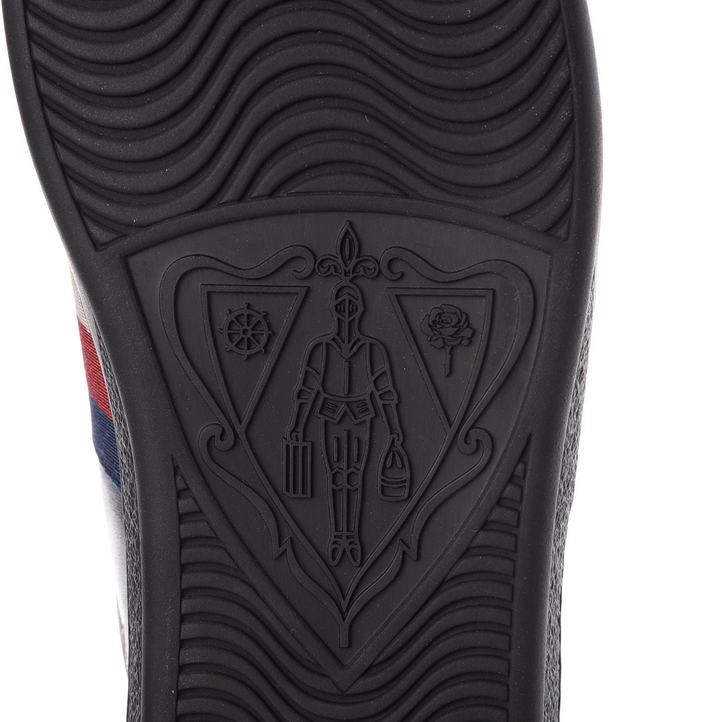 Calfskin Web Bee Star Embroidered Womens Sylvie Web Ace Sneakers 39.5 Black