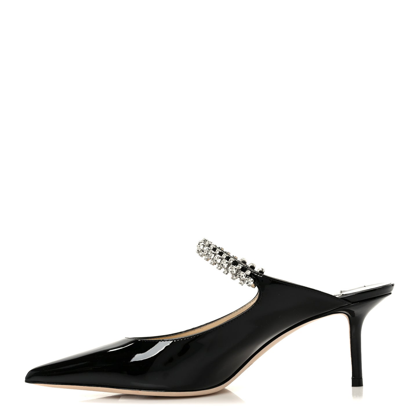 Patent Crystal Bing 65 Pumps 39.5 Black