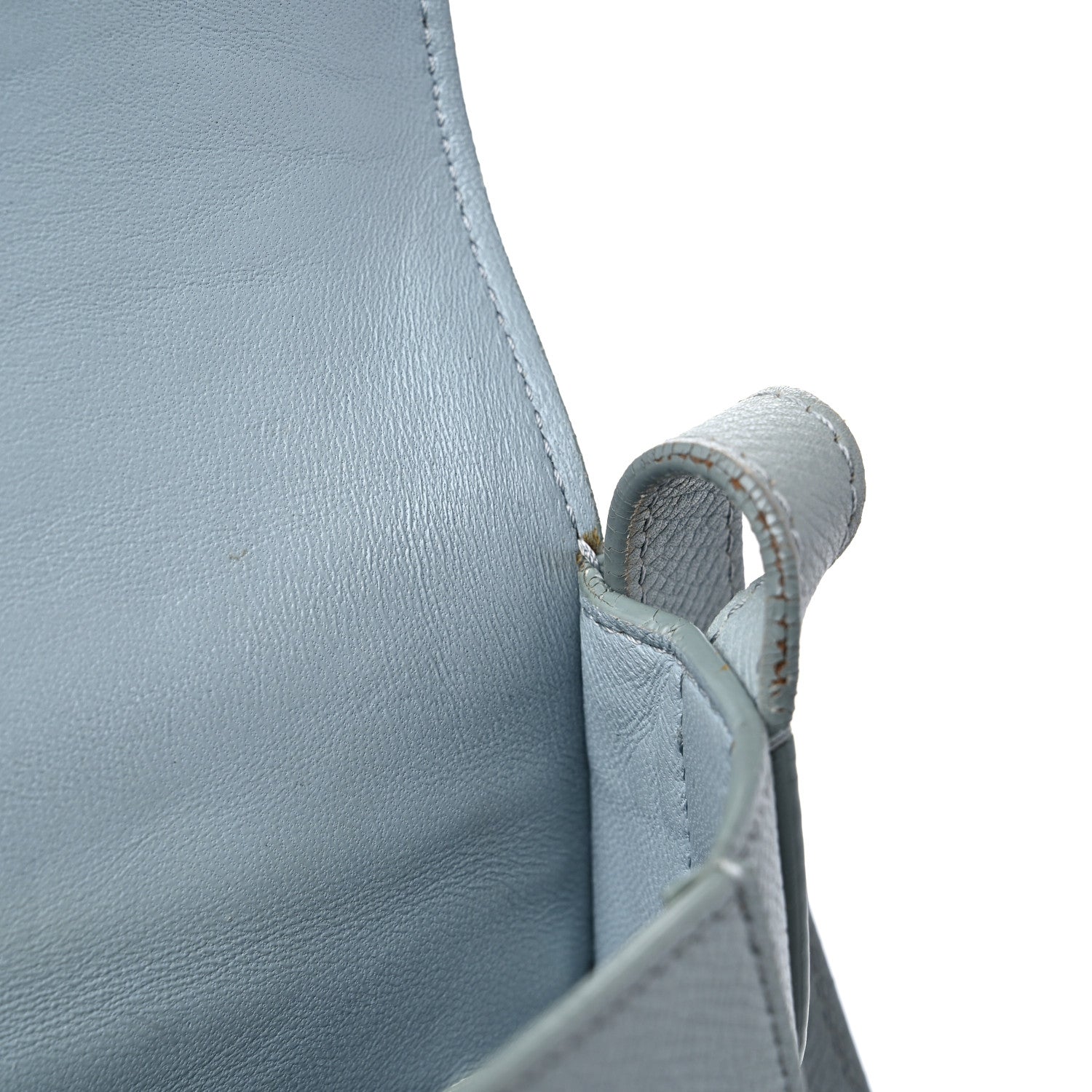 Celine Grained Calfskin Compact Trotteur Cloud 16 of 21