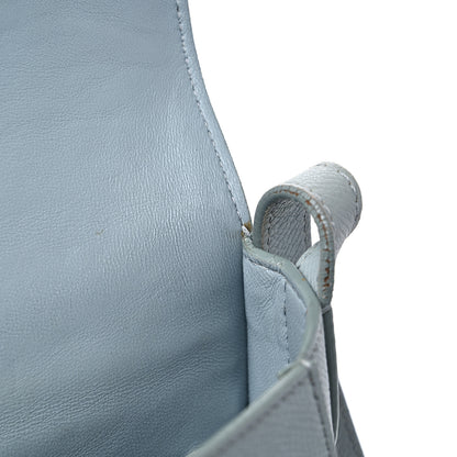 Celine Grained Calfskin Compact Trotteur Cloud 16 of 21