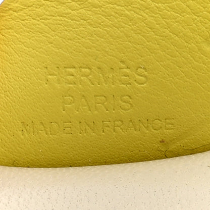 Hermes Milo Lambskin Grigri Rodeo Pegase Horse Bag Charm PM Craie Chai Lime 3 of 4