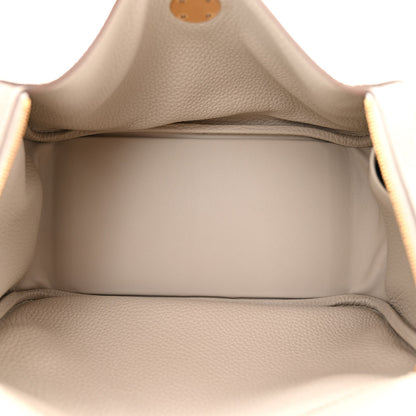 Hermes Taurillon Clemence Lindy 26 Craie 5 of 11