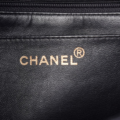 Chanel Patent Quilted Jumbo Kelly Flap Black 8 of 11