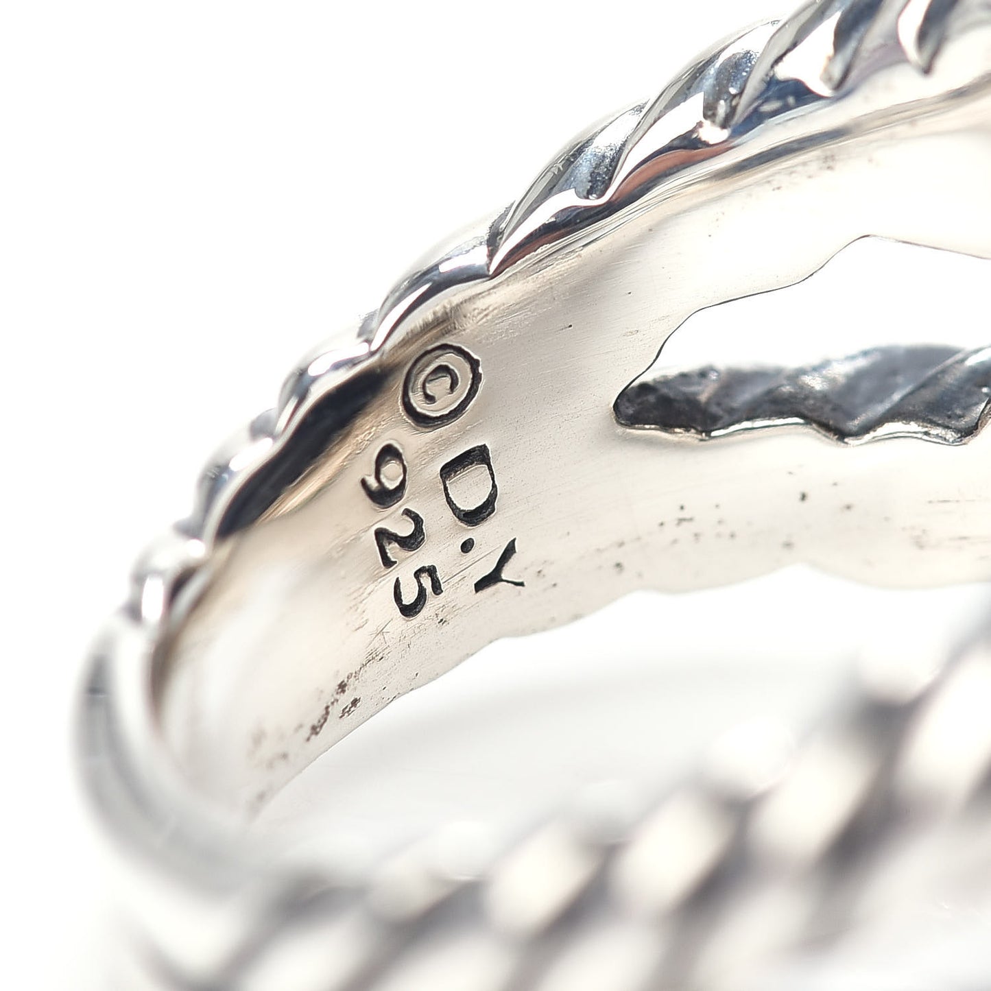 Sterling Silver Diamond Black Onyx 14mm Albion Ring 55 7.25