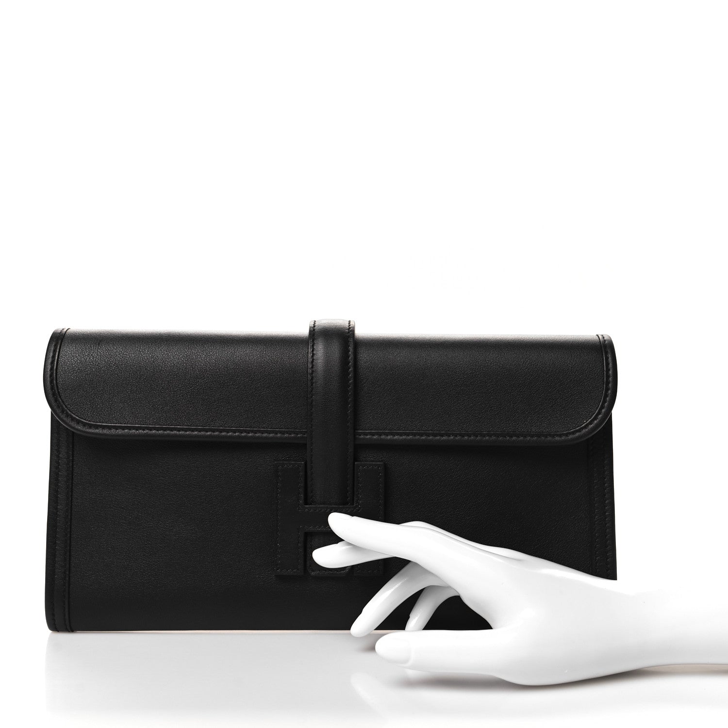 Hermes Swift Jige Elan 29 Clutch Black 2 of 10
