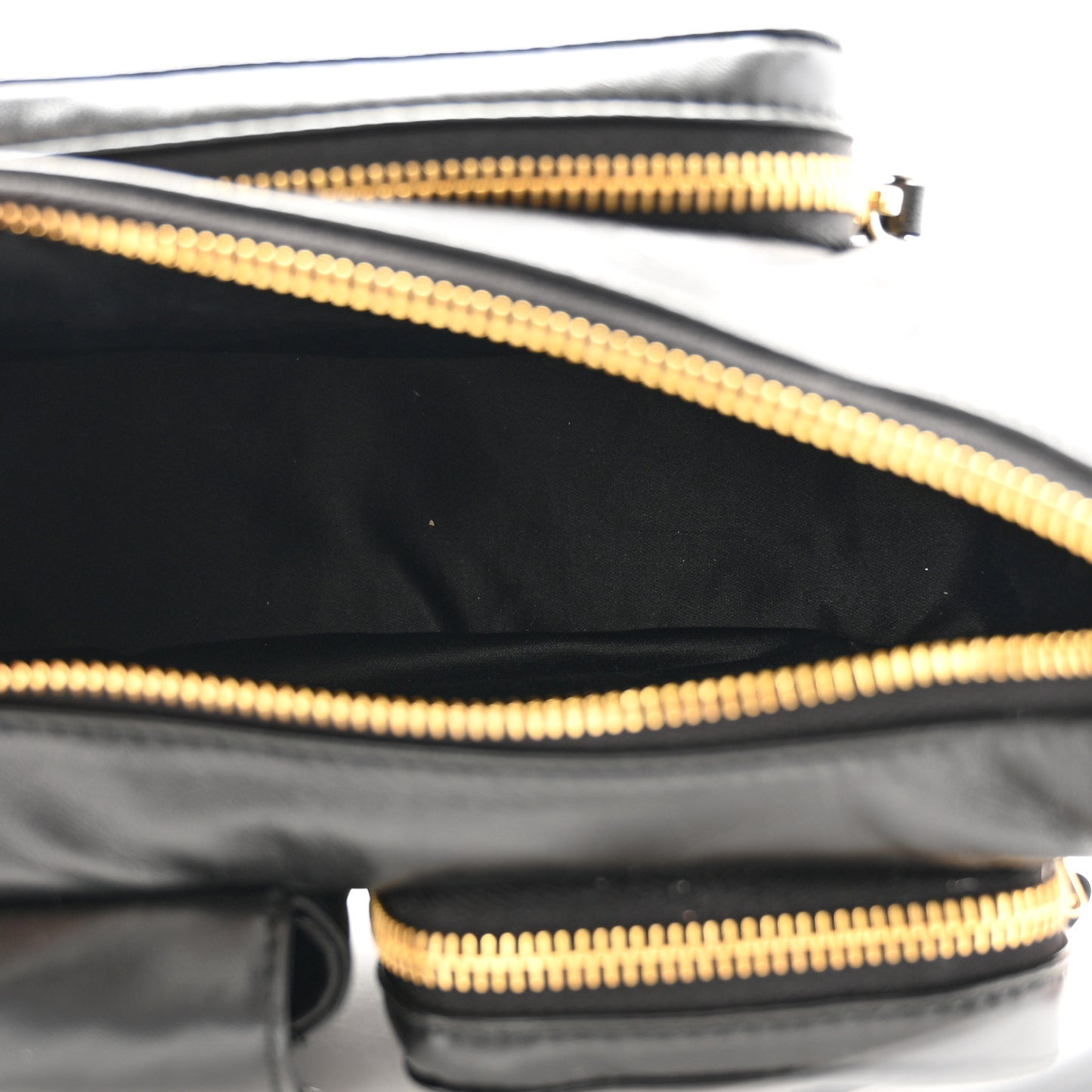 Nappa Multi Pocket Hobo Black