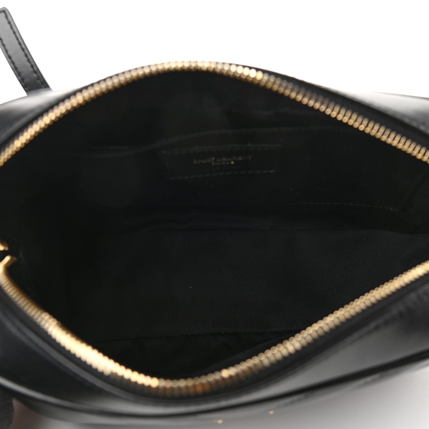 Saint Laurent Calfskin Matelasse Monogram Lou Camera Bag Black 5 of 9