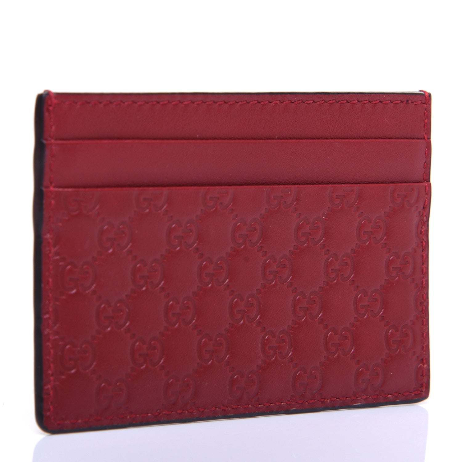 Gucci Microguccissima Card Holder Red 3 of 8