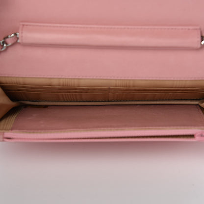 Chanel Caviar Timeless CC Wallet On Chain WOC Pink 5 of 11