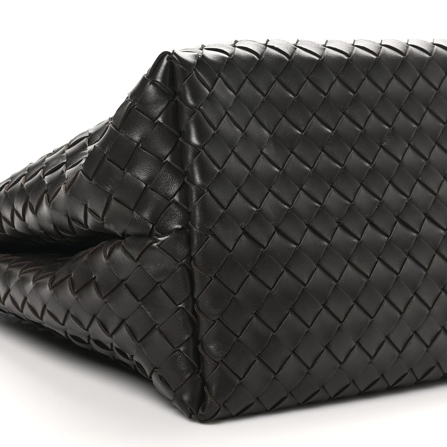 Nappa Intrecciato Large Andiamo Shoulder Bag Fondant