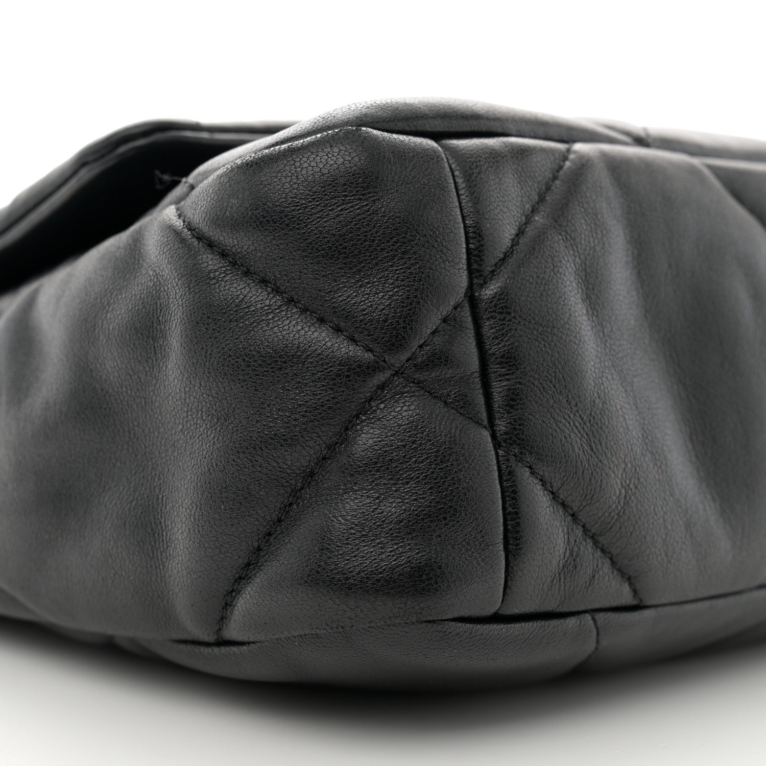 Chanel Lambskin Quilted Medium Chanel 19 Flap Black 9 of 11