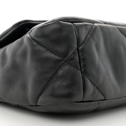 Chanel Lambskin Quilted Medium Chanel 19 Flap Black 9 of 11