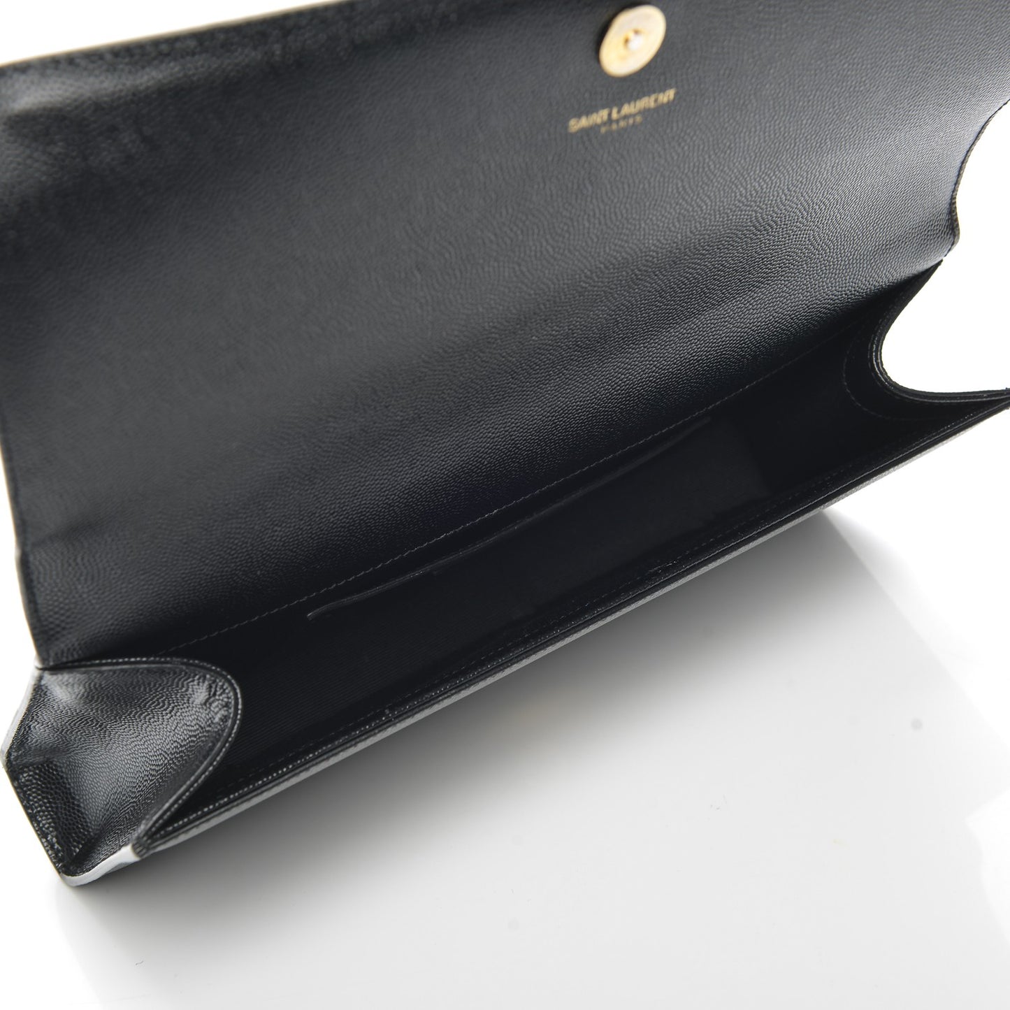 Grain De Poudre Monogram Cassandre Clutch Black