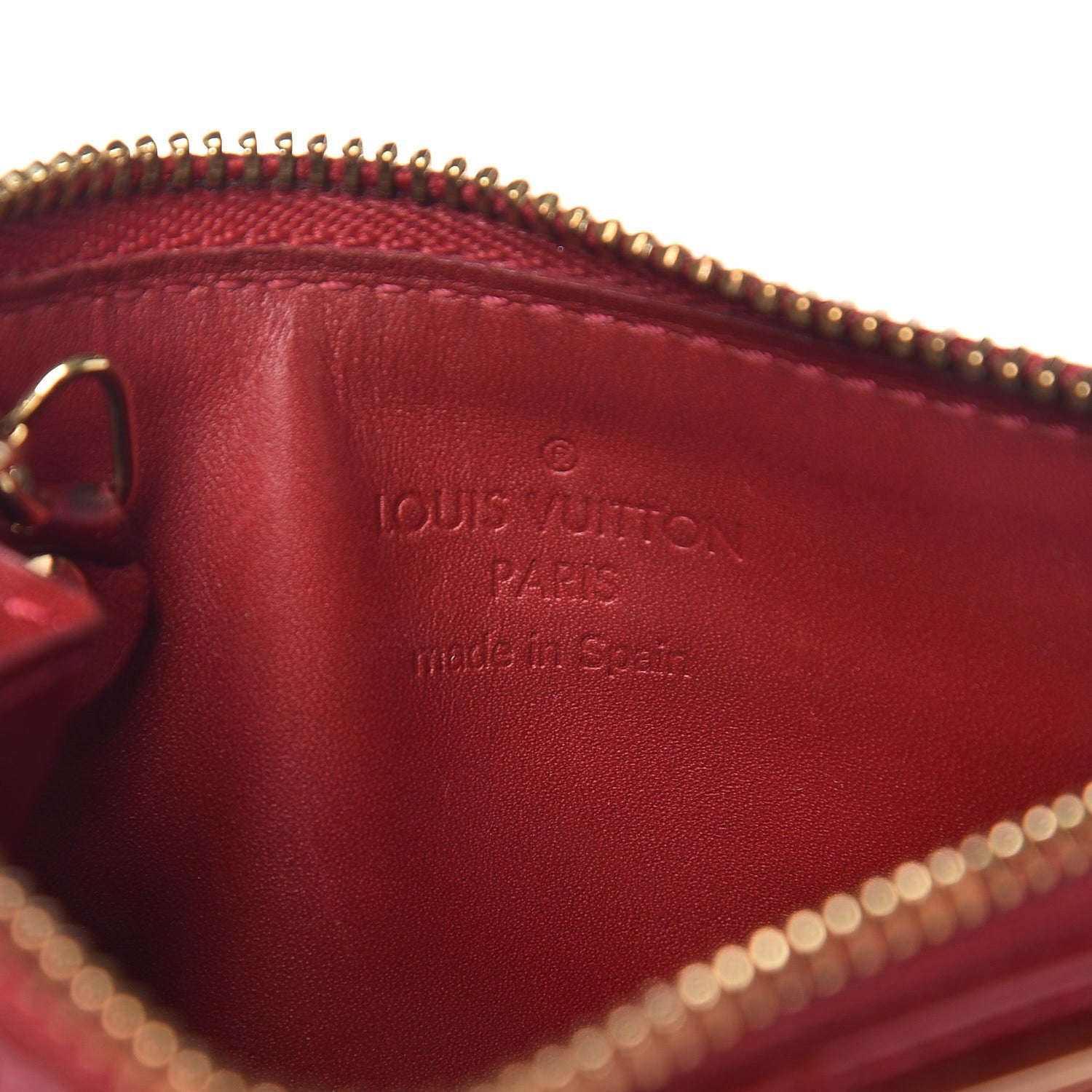 Louis Vuitton Vernis Key Pouch Pomme D'Amour 6 of 7