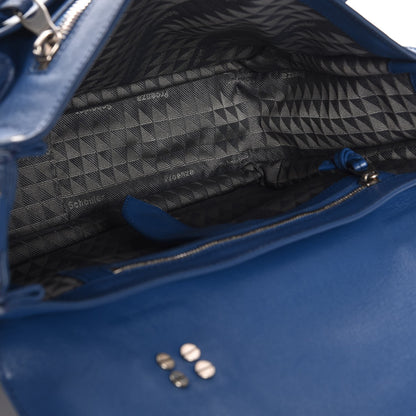 Proenza Schouler Lambskin Medium PS1 Satchel Peacock 6 of 8