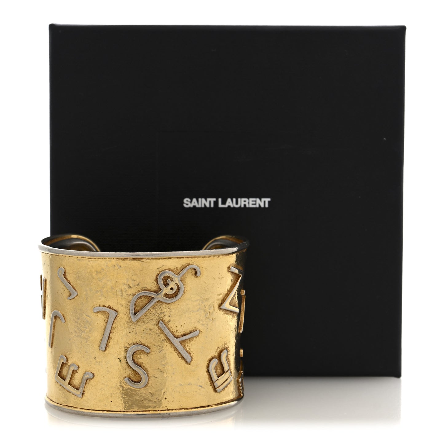Brass Jazz Cuff Bracelet