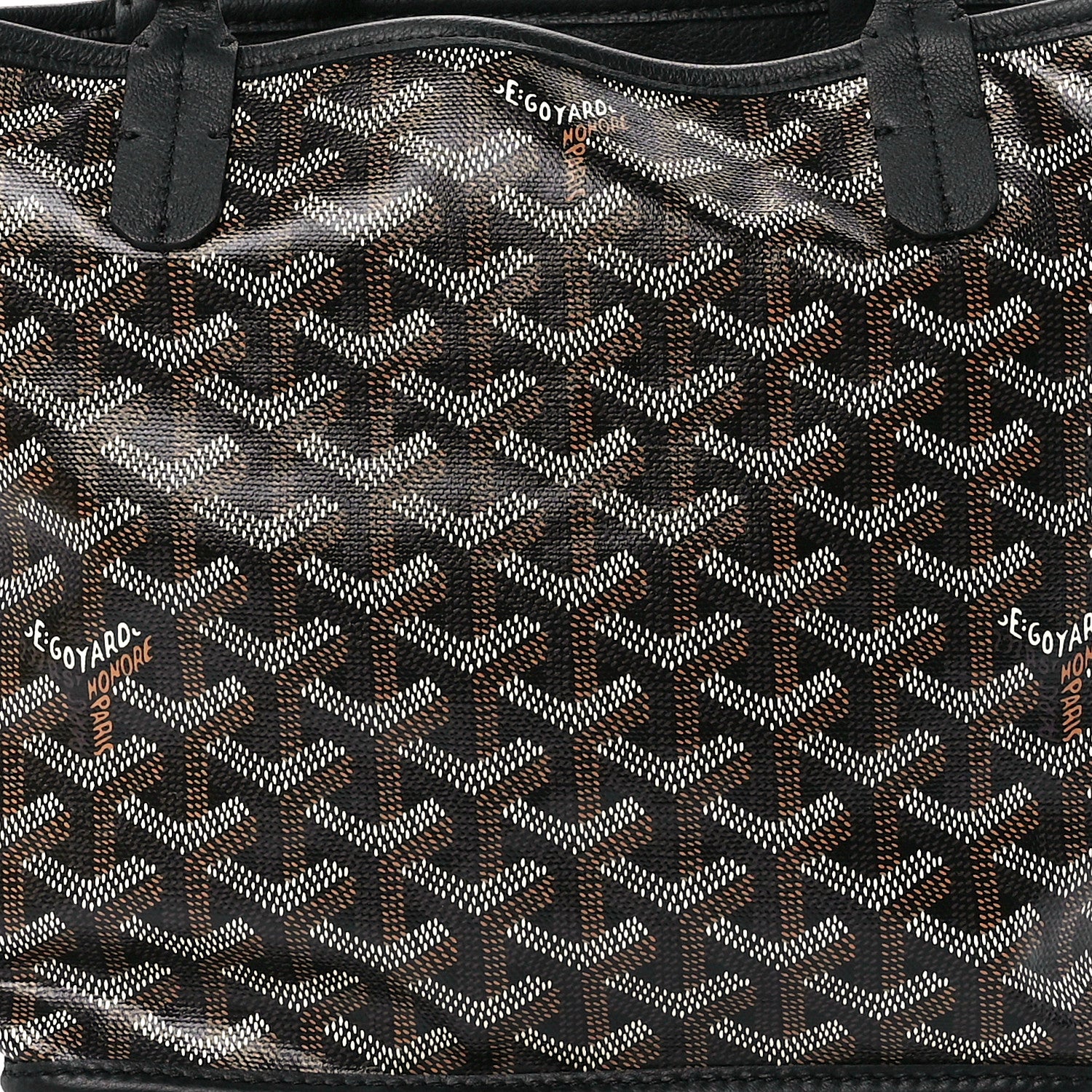 Goyard Goyardine Reversible Mini Anjou Black 15 of 22