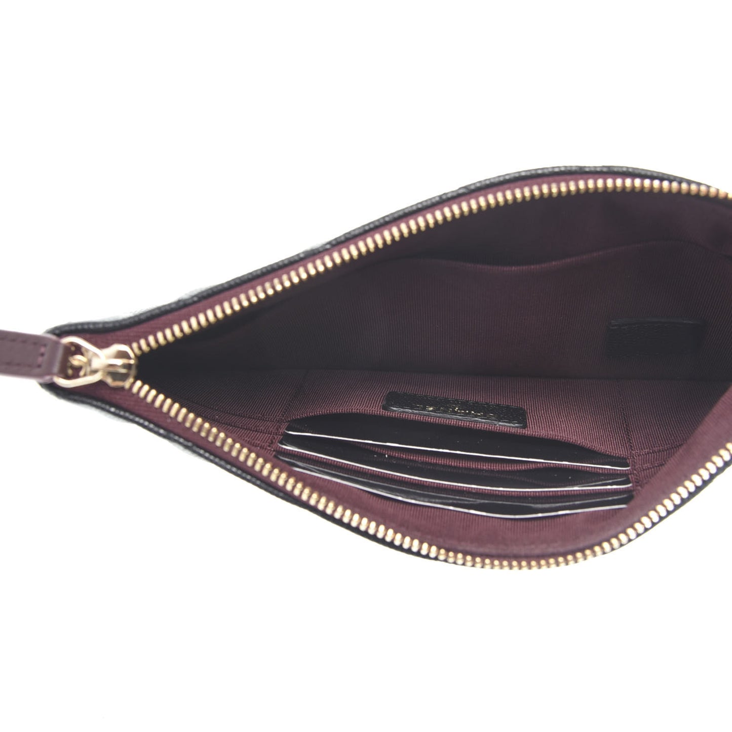 Caviar Quilted Cosmetic Case Black