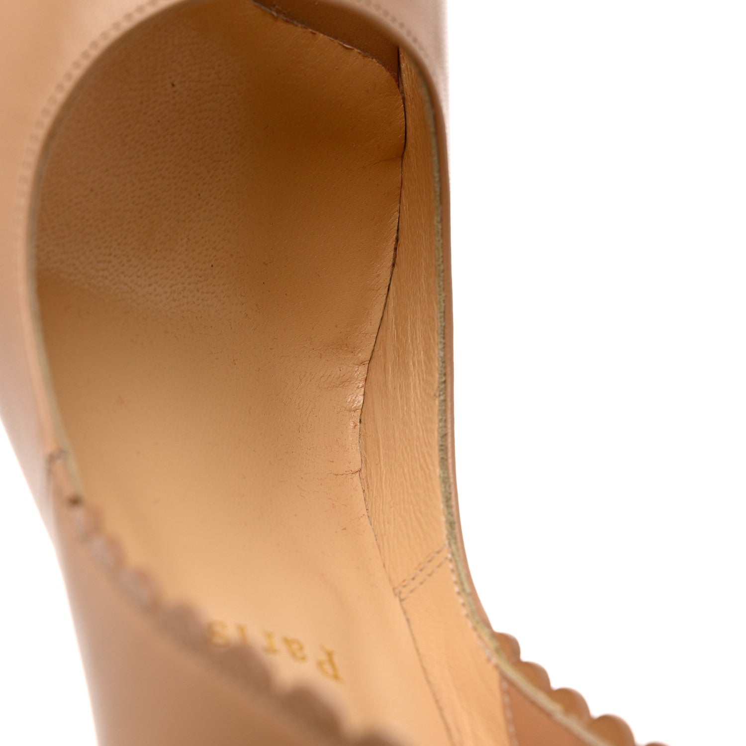 Christian Louboutin Kid Pijonina 100 Booties 39 Nude 9 of 11