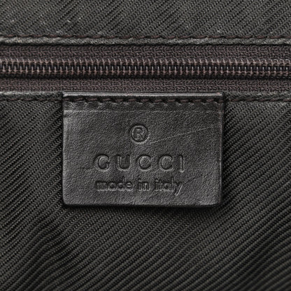 Gucci Monogram Web Jackie O Hobo Dark Brown 6 of 16