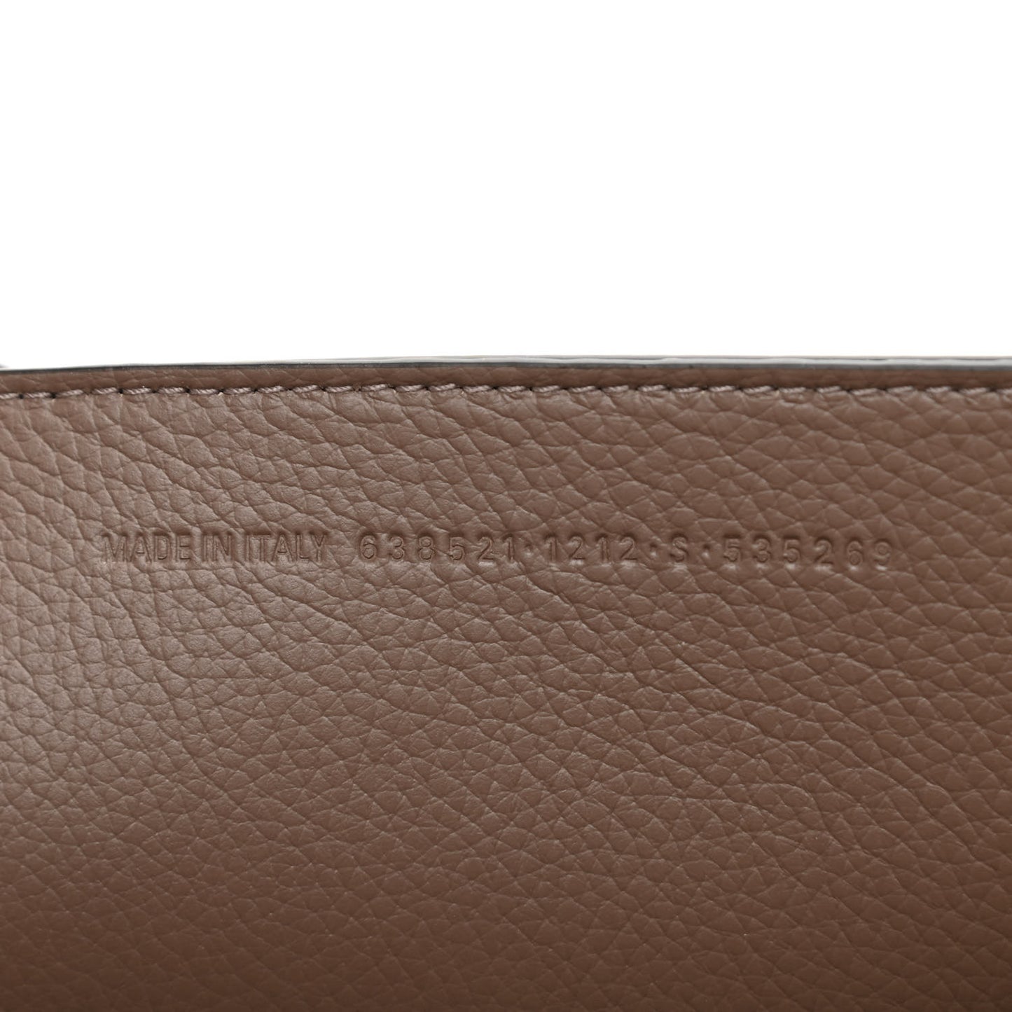 Grained Calfskin Neo Classic Silver Hardware S City Mink Grey