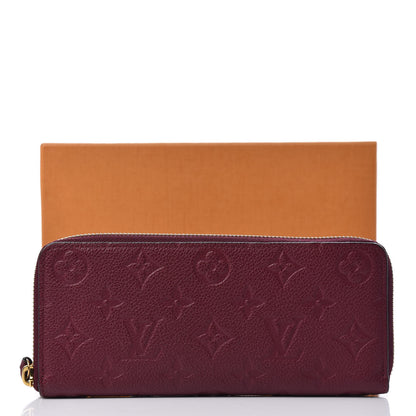 Louis Vuitton Empreinte Clemence Wallet Raisin 11 of 11