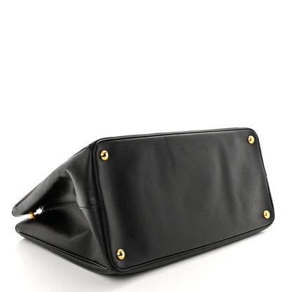 Prada Saffiano Lux Large Tote Black 4 of 10