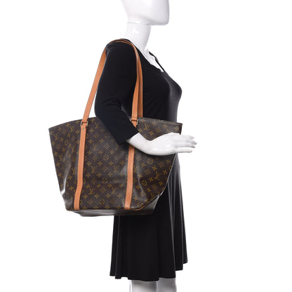 Louis Vuitton Monogram Sac Shopping Tote 2 of 10