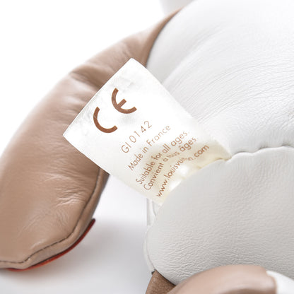 Louis Vuitton Calfskin Monogram Doudou Louis Bear Beige 5 of 5